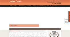 Desktop Screenshot of indianvisit.com